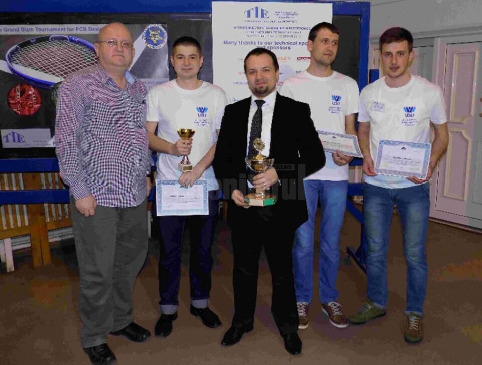 Trofeul unei competiții internaționale de electronică, adjudecat de Universitatea din Suceava