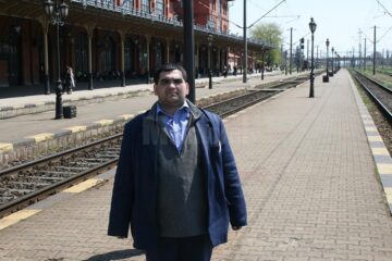 Viața lui Florin Petrică Iordache se confundă din 1990 cu Gara Suceava și cu trenurile