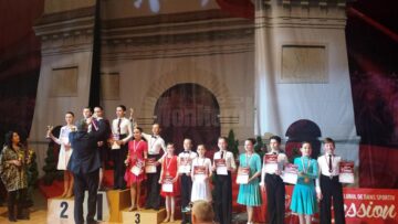 Suceveni pe podium la Concursul național de dans sportiv „Cupa La Passion”, desfășurat la Brașov