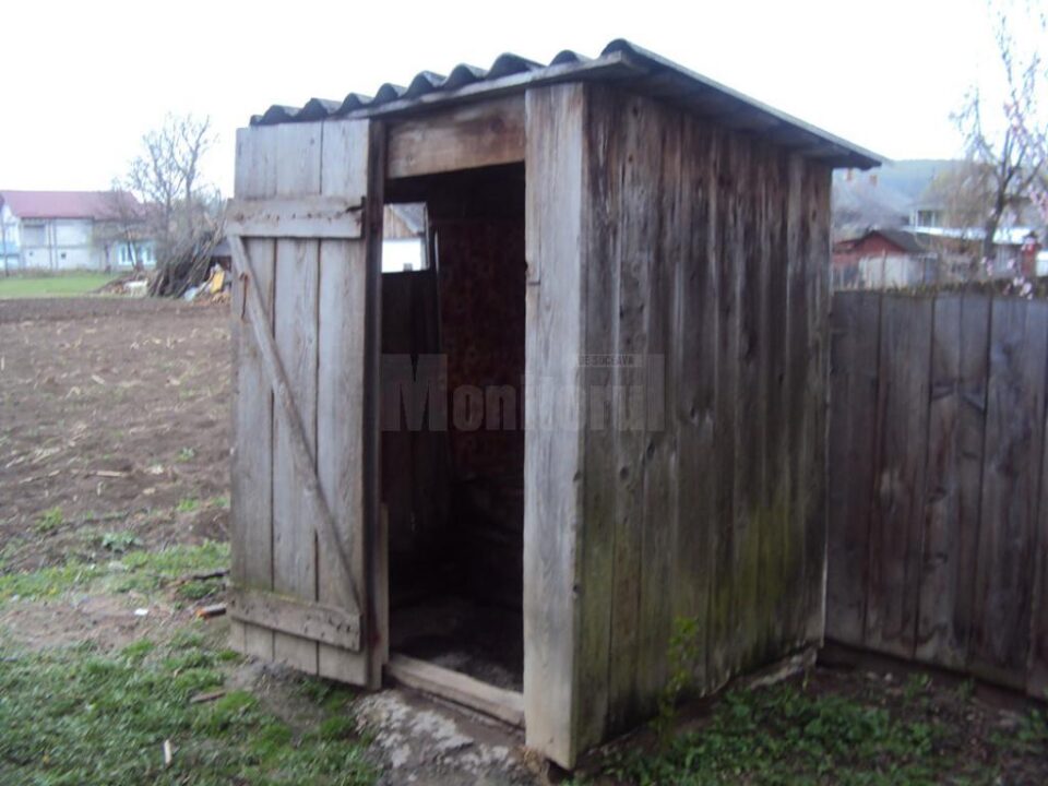 WC-ul Poliției orașului Dolhasca