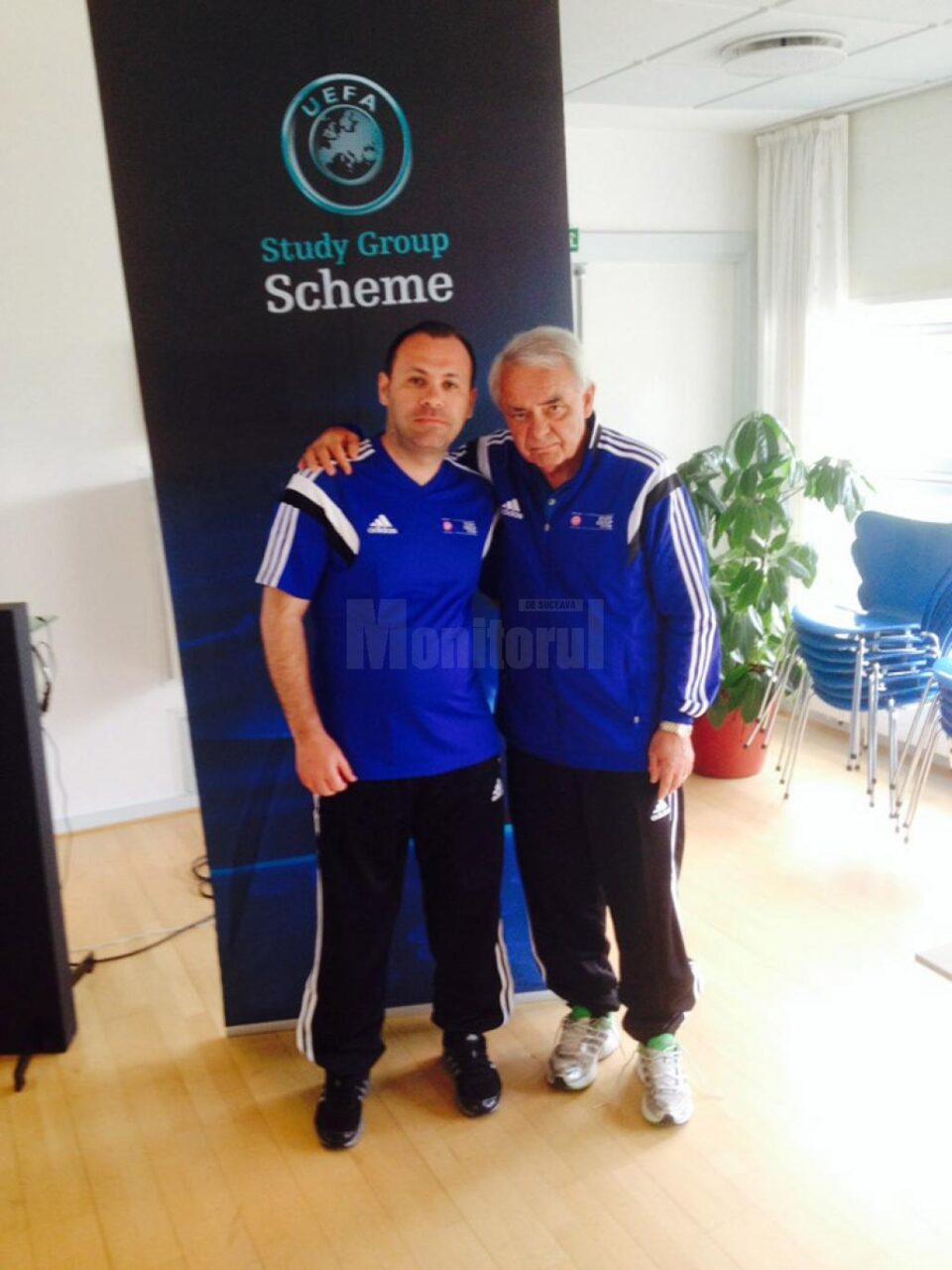Ciprian Anton, alături de Per Ravn Omdal, ambasadorul UEFA prezent zilele acestea în Danemarca Ciprian Anton, alături de Per Ravn Omdal, ambasadorul UEFA prezent zilele acestea în Danemarca