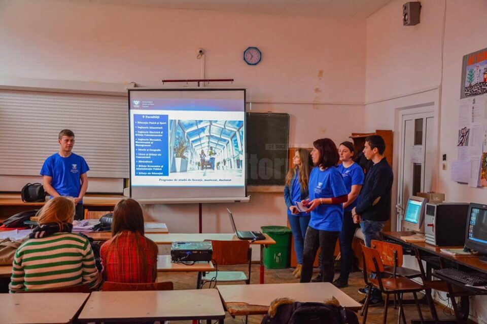 Promovarea Universității din Suceava în rândul elevilor de clasa a XII-a