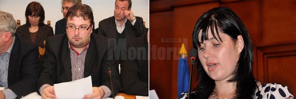 Consilierul județean independent Tiberiu George Beldiman și consilierul PNL Cătălina Culipei au demisionat, ieri, din deliberativ Consilierul județean independent Tiberiu George Beldiman și consilierul PNL Cătălina Culipei au demisionat, ieri, din deliberativ