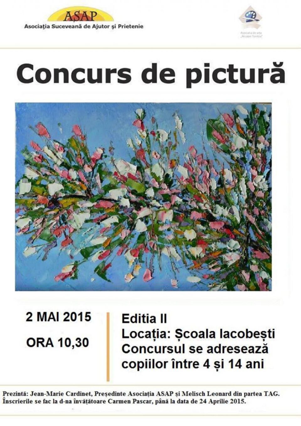 Concurs de pictură, la Iacobești