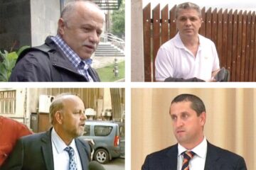 Procurorul Dumitru Dîmbu, judecătorul Bogdan Bărbuță, primarul suspendat al municipiului Rădăuți, Aurel Olărean, și omul de afaceri Constantin Babiuc s-au întors acasă
