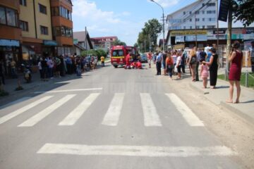 Accidentul de pe strada Gheorghe Doja