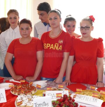 “Bucătăria europeană” la Colegiul „Vasile Lovinescu” din Fălticeni