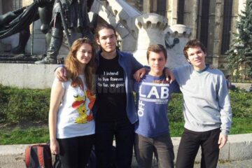 Andreea Todașcă și echipa sa