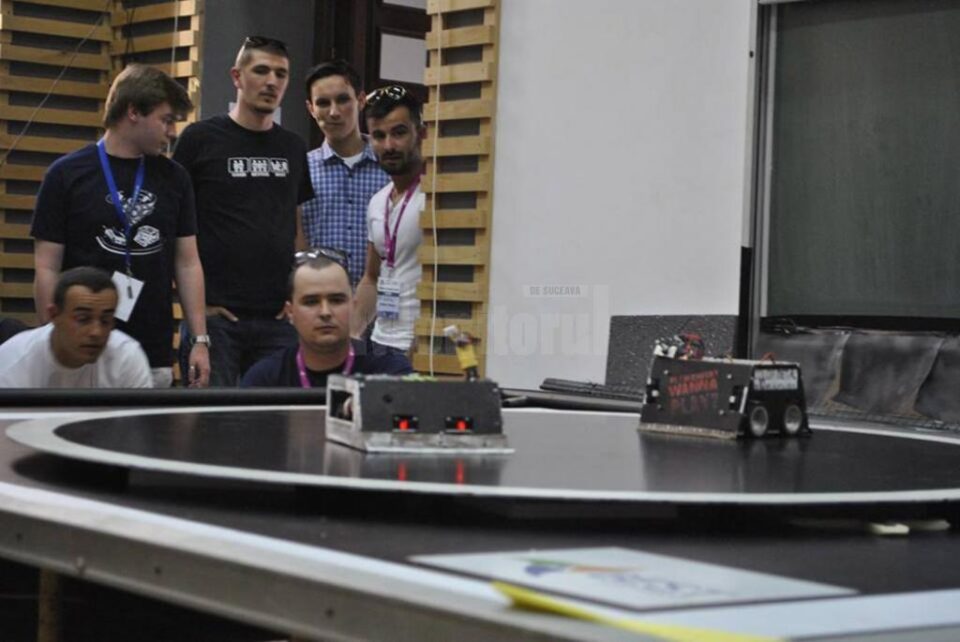 Suceveancă premiată în cadrul unui concurs de roboți sumo