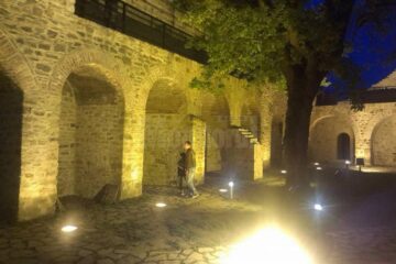 Cetatea de Scaun va fi de acum iluminată pe timp de noapte