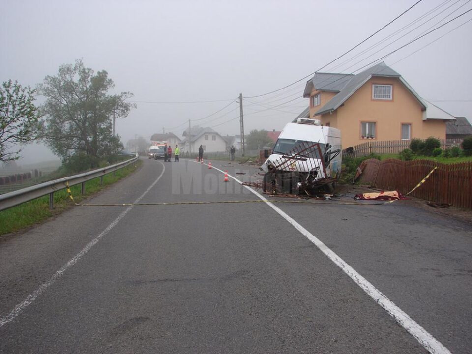 Accident mortal la Poiana Stampei