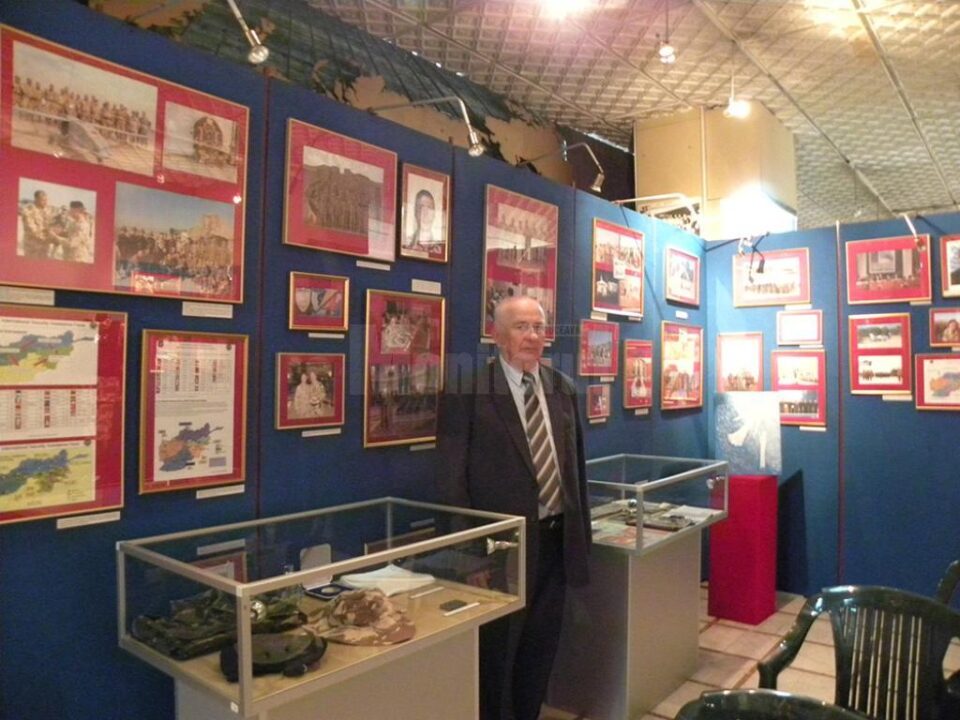 Un colț din muzeul militar este dedicat eroului din Cornu Luncii
