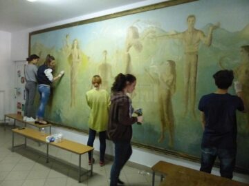 Ateliere de lucru, expoziții și spectacol folcloric la Centrul Școlar de Educație Incluzivă Suceava