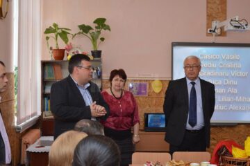 Donație de carte la Edineț inițiată de Liceul din Cajvana