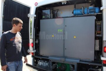 Acumulatorii autobuzului electric care circulă pe străzile Sucevei