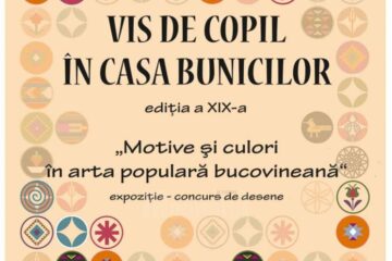 Expoziția-concurs de desene „Vis de copil în casa bunicilor”
