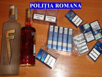 Mărfuri confiscate în urma perchezițiilor de ieri dimineață
