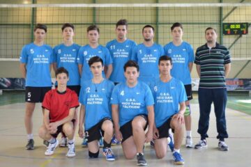 Echipa de volei juniori II CSȘ „Nicu Gane” Fălticeni, pregătită de Marius Stan a terminat a patra pe țară în acest sezon