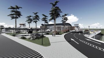 Zona din fața aeroportului va fi modernizata în totalitate