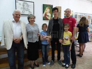 „Sunetul vieții”, a treia expoziție personală semnată de tânărul grafician Nicu Ungureanu