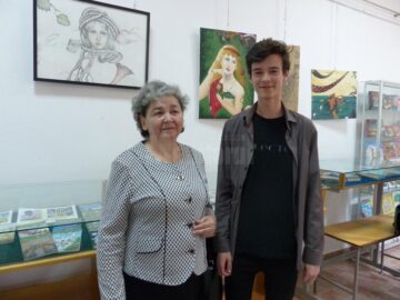 „Sunetul vieții”, a treia expoziție personală semnată de tânărul grafician Nicu Ungureanu