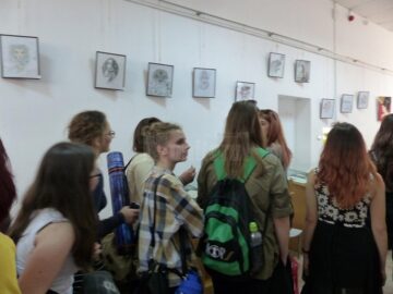 „Sunetul vieții”, a treia expoziție personală semnată de tânărul grafician Nicu Ungureanu