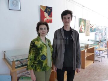 „Sunetul vieții”, a treia expoziție personală semnată de tânărul grafician Nicu Ungureanu