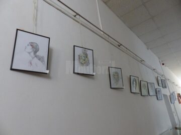 „Sunetul vieții”, a treia expoziție personală semnată de tânărul grafician Nicu Ungureanu