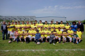 Echipa de rugby sub 15 ani a clubului CSM Suceava