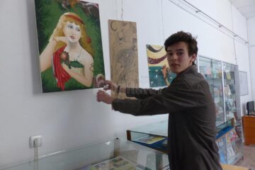 Nicu Ungureanu la a treia expoziție personală