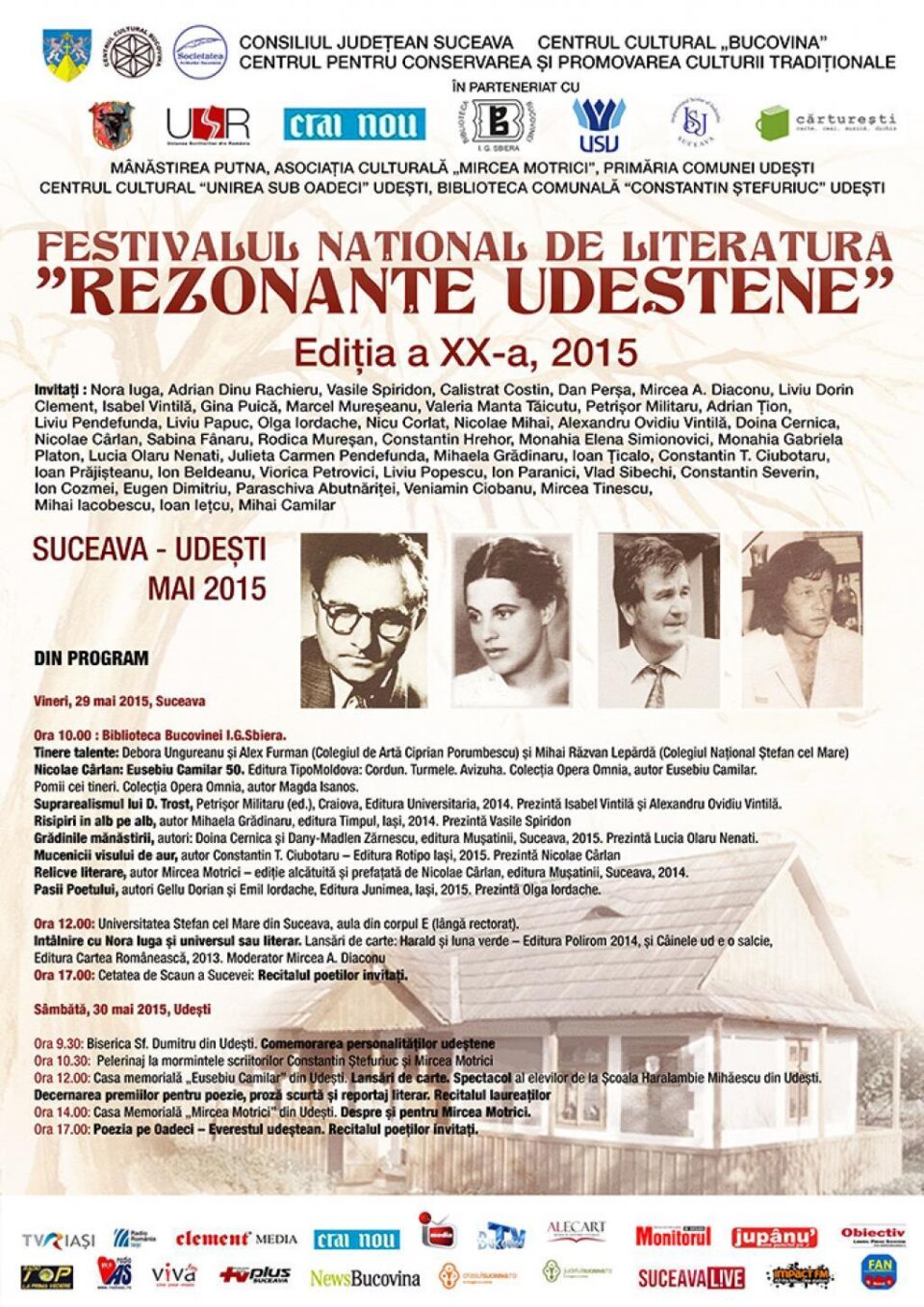 Festivalul național de literatură „Rezonanțe udeștene”
