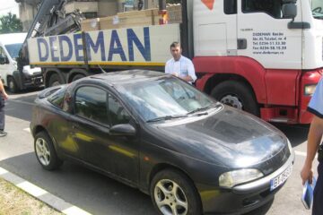 Ionuț Nedelcu se afla la volanul autoturismului Opel care, cu două zile înainte, a blocat în jur de două ore traficul în Suceava, după ce a rămas fără benzină