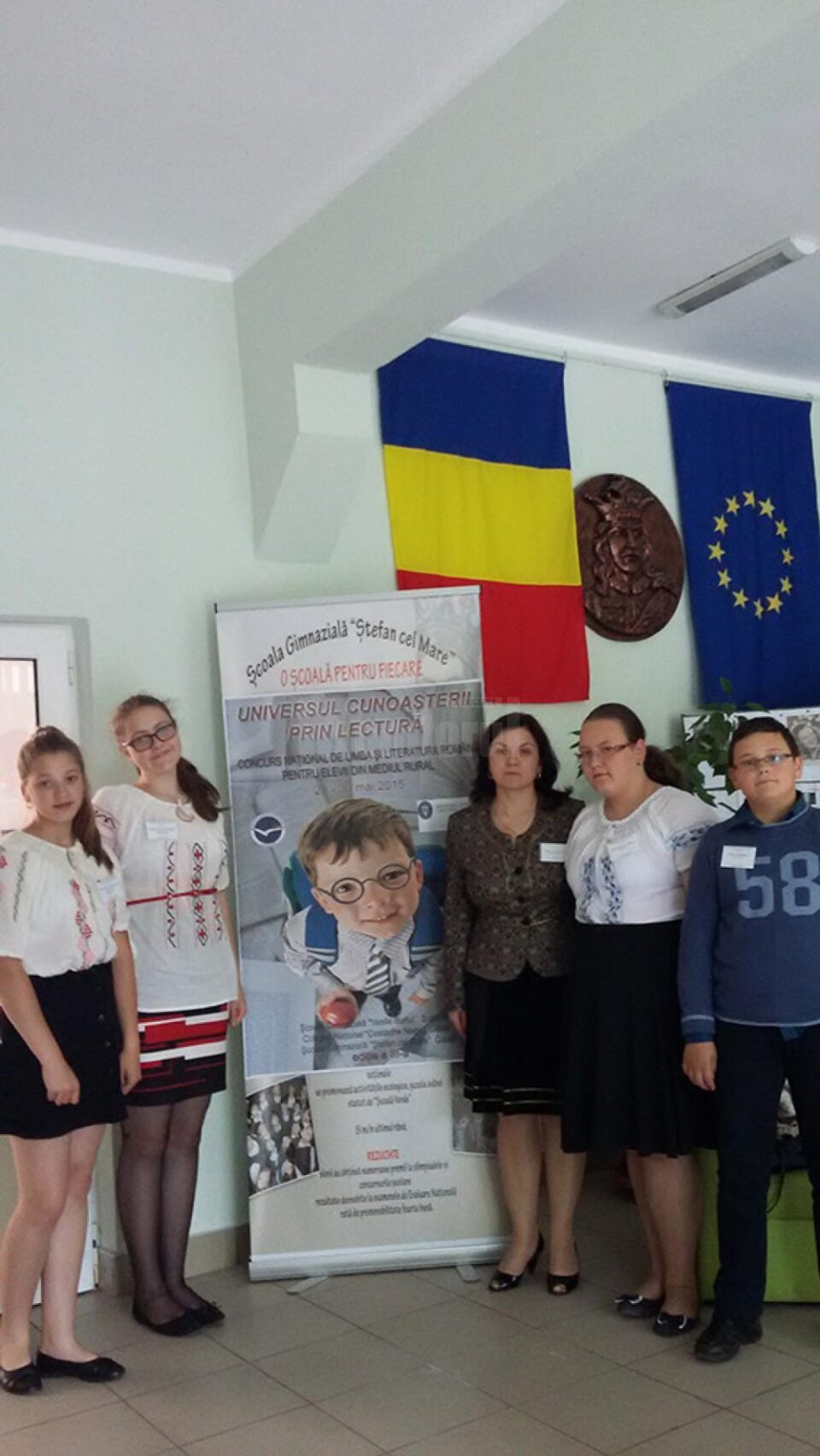 Elevi suceveni prezenți la Olimpiada Națională „Universul cunoașterii prin lectură”