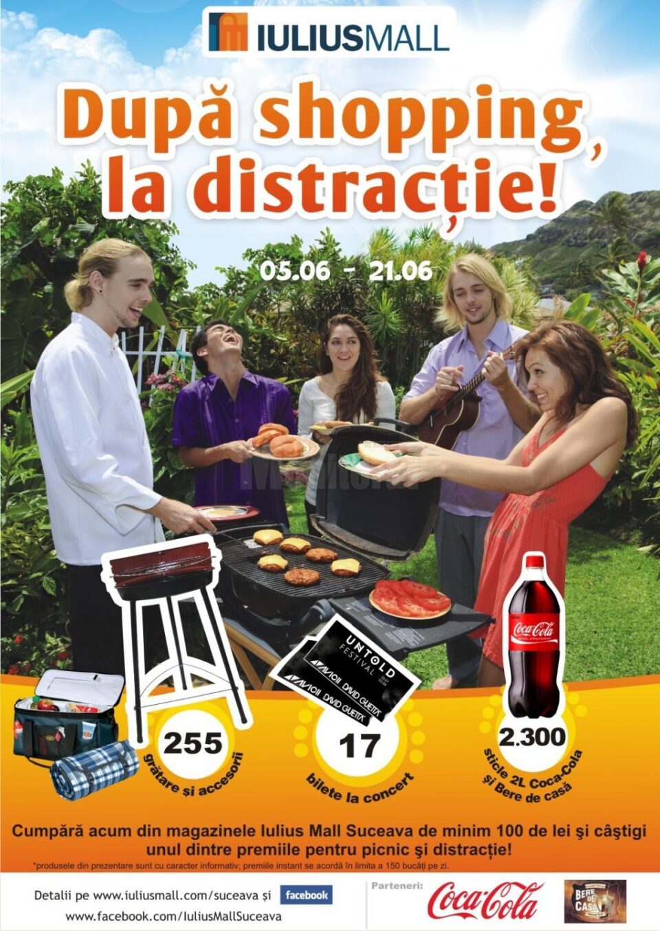 După cumpărături, la distracție!