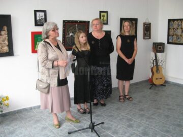 Expoziția de artă plastică „Tărâmul dintre valuri”