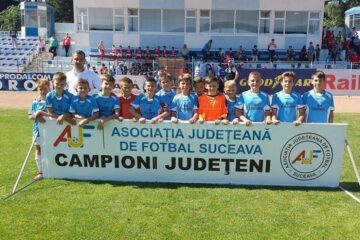 Bucurie fără margini pentru copiii de la Juniorul Suceava