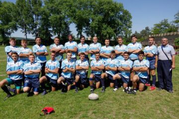 Echipa de rugby sub 18 ani a Liceului cu Program Sportiv Suceava