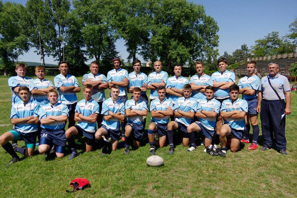 Echipa de rugby sub 18 ani a Liceului cu Program Sportiv Suceava