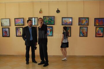 Salonul anual al „Cercului de pictură” de la Clubul Copiilor Rădăuți
