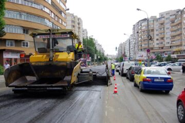 În ciuda lucrărilor, traficul este fluid