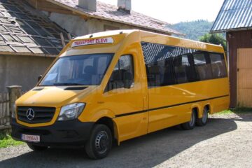 Primăria Vama a reușit să obțină de la Gurvern un nou mijloc de transport pentru elevi