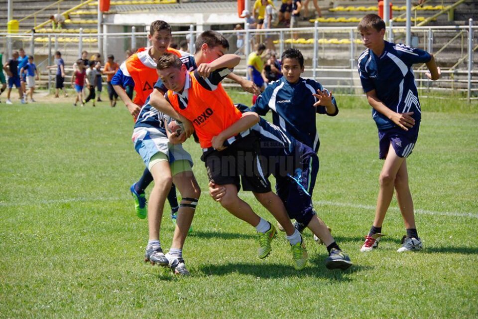 Festival de rugby la Gura Humorului, la a doua ediție a turneului „Rugby de la mic la mare”
