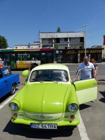 Cel mai vechi Trabant de la paradă
