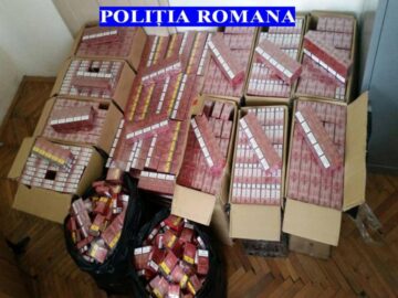 Polițiștii au confiscat țigări în valoare de aproape 80.000 de lei