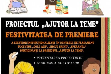 Festivitatea de premiere a elevilor participanți la proiectul „Ajutor la teme”
