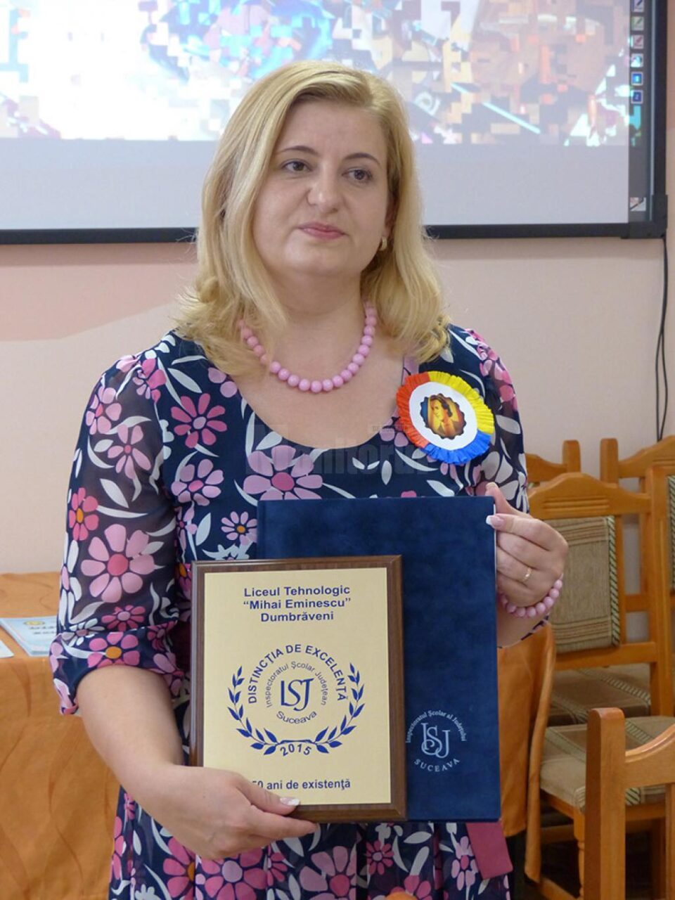 Liceul Tehnologic „Mihai Eminescu” a primit „Disticția de excelență” pentru întreaga activitate desfășurată