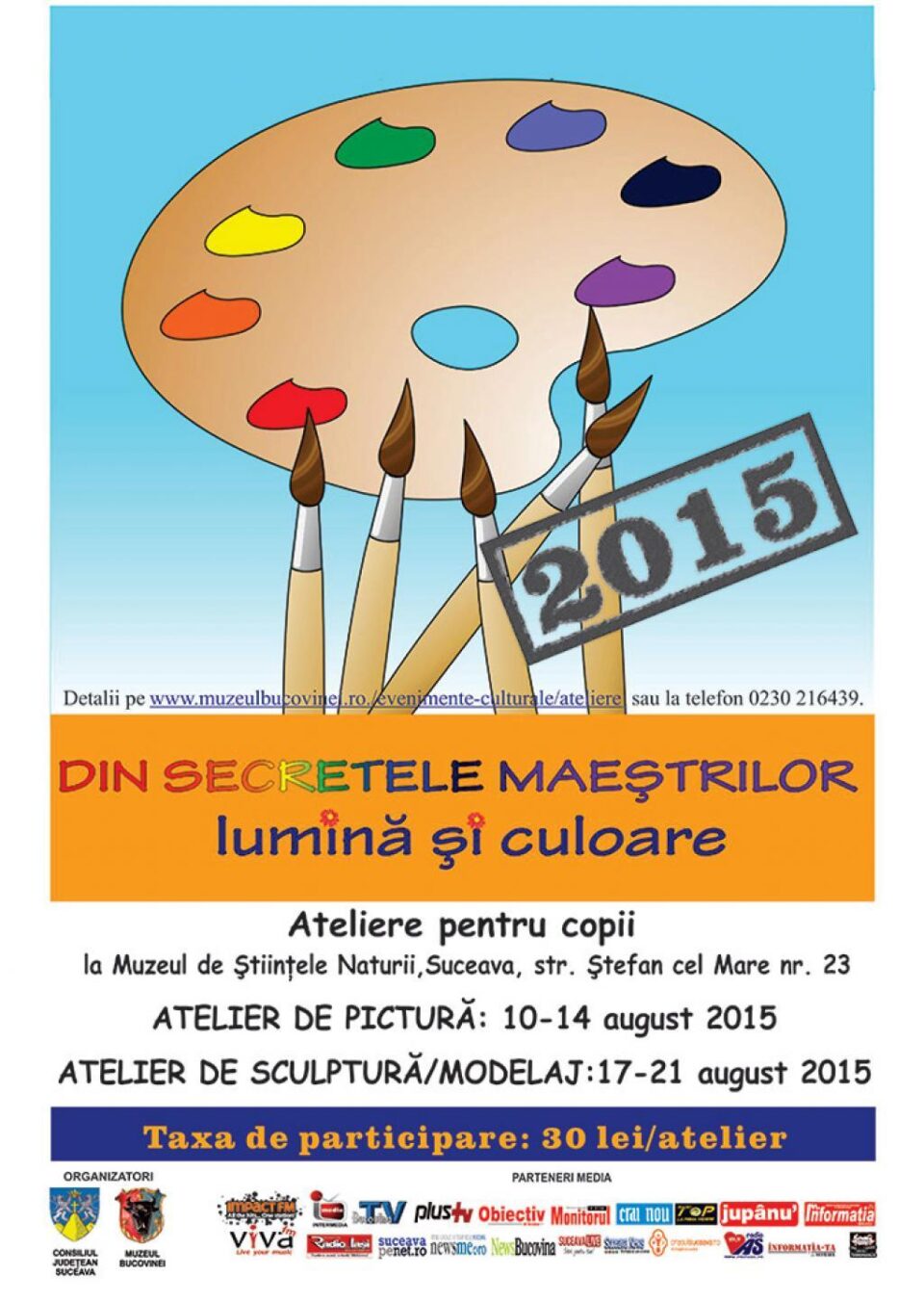 „Din secretele maeștrilor - lumină și culoare”