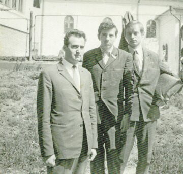 Prof. Ion Țăranu, Ștefan Gheorghe Pentiuc și Tiberiu Țugui