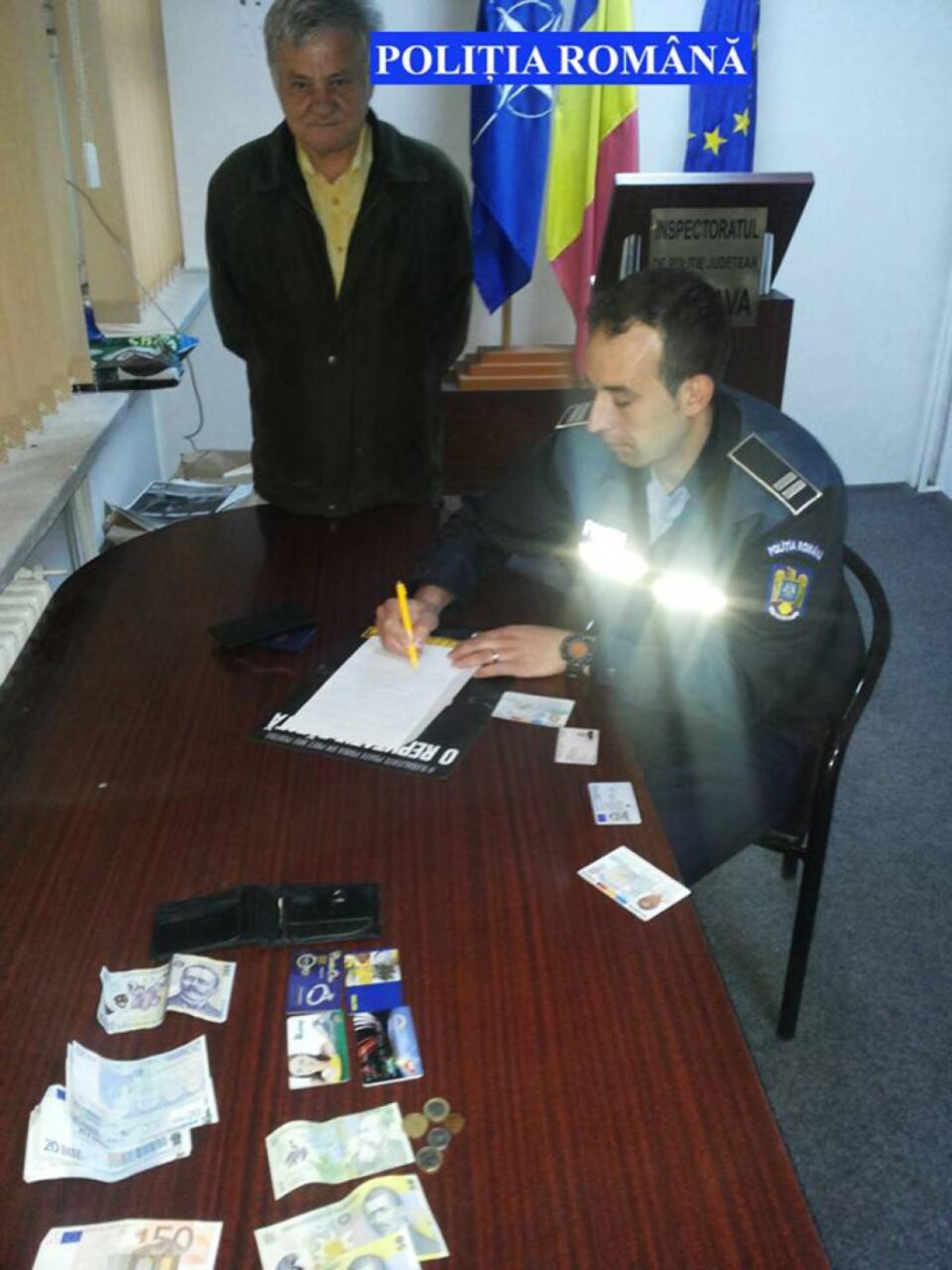 Banii și celelalte bunuri au fost predate pe bază de proces-verbal proprietarului