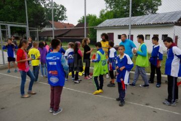 Rugbiul a fost rege pentru o zi la școala din Plopeni